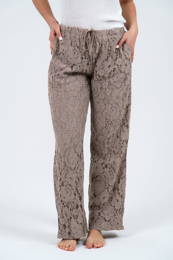 PANTALONE DONNA IN PIZZO FIORENZA AMADORI FY9063