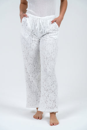 PANTALONE DONNA IN PIZZO FIORENZA AMADORI FY9063