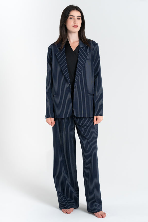 PANTALONE GESSATO DONNA FIORENZA AMADORI 148B