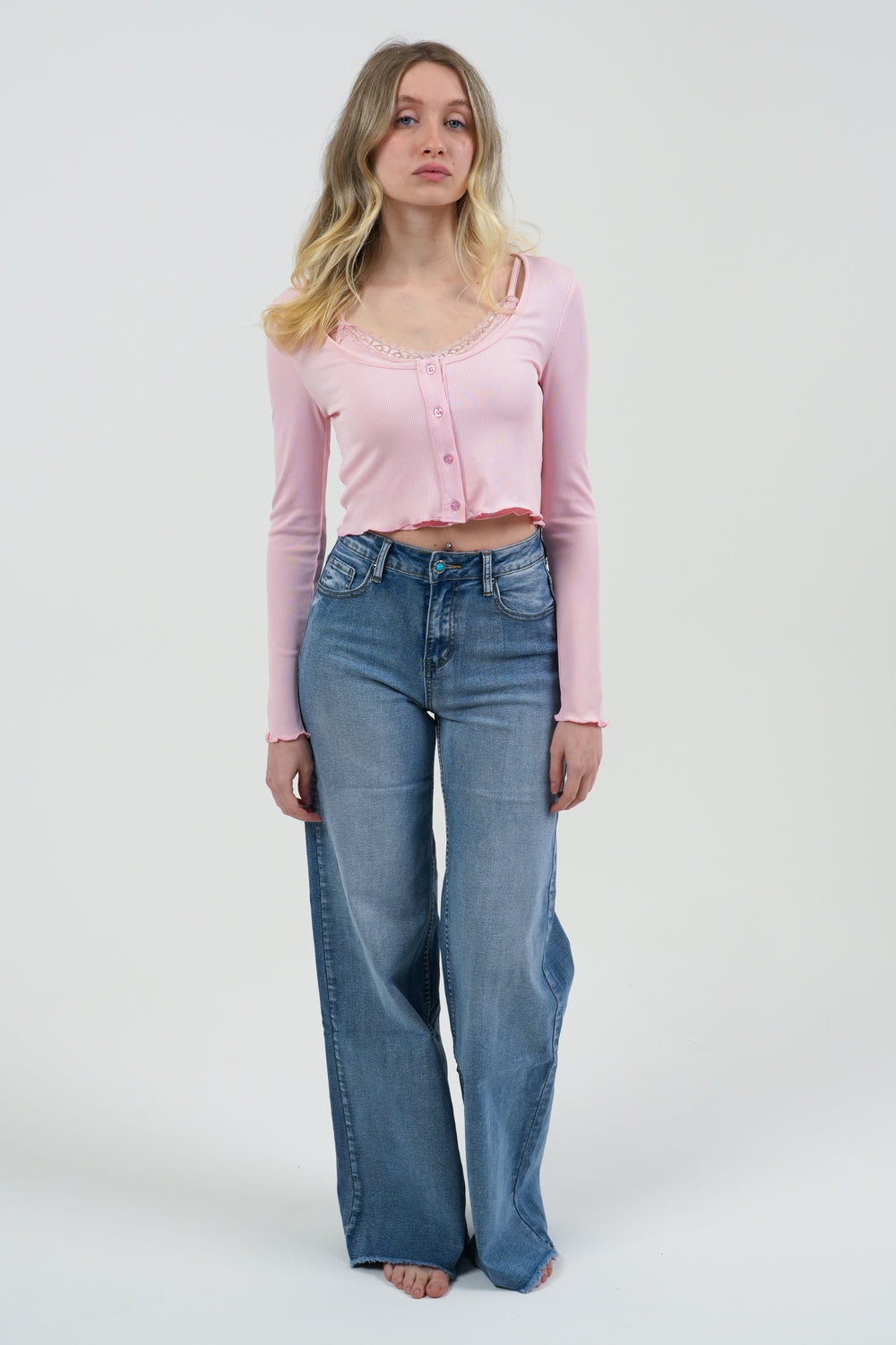 TWINSET DONNA TOP E CARDIGAN FIORENZA AMADORI L9037