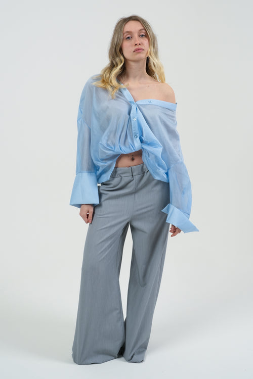 PANTALONE DONNA PALAZZO IN VISCOSA FIORENZA AMADORI MP125.193
