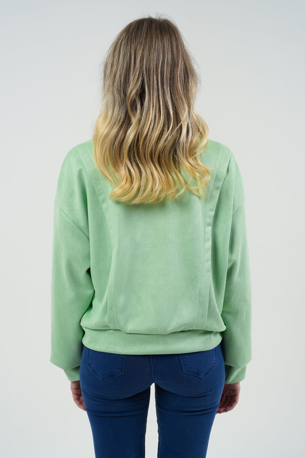 BOMBER DONNA SCAMOSCIATO PRIMAVERILE FIORENZA AMADORI 24654