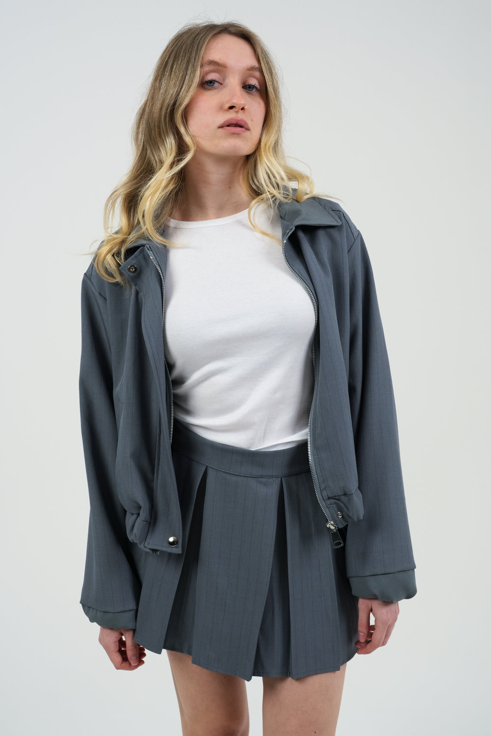 COMPLETO DONNA BOMBER E PANTAGONNA FIORENZA AMADORI 53358/9