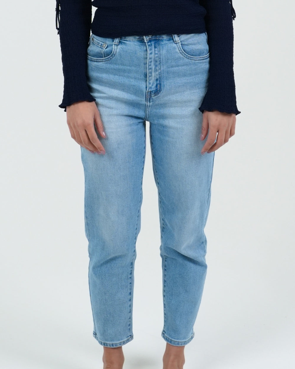 JEANS DONNA PRIMAVERILE MOM FIT FIORENZA AMADORI X279