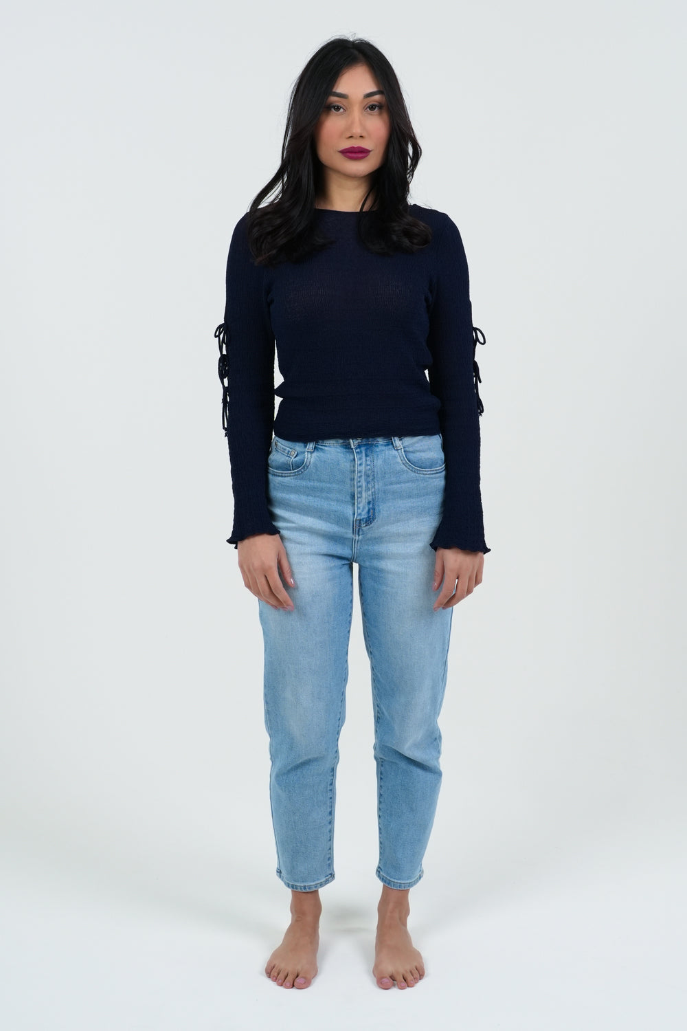 JEANS DONNA PRIMAVERILE MOM FIT FIORENZA AMADORI X279