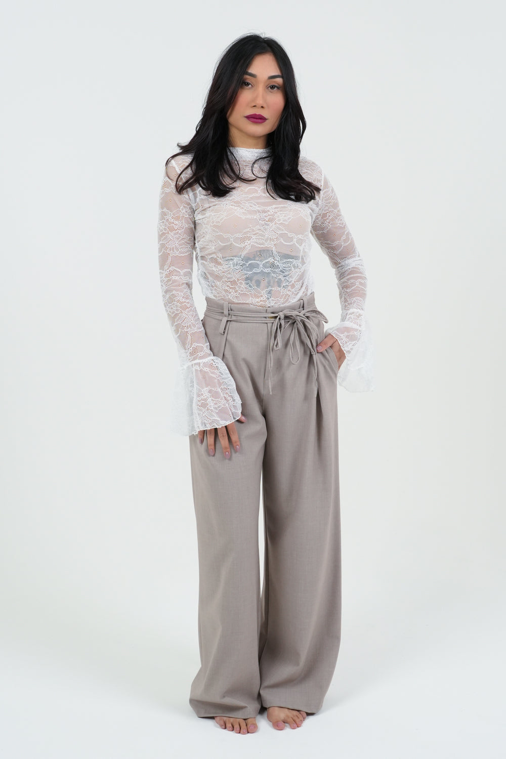 PANTALONE PALAZZO DONNA MP187.648 FIORENZA AMADORI
