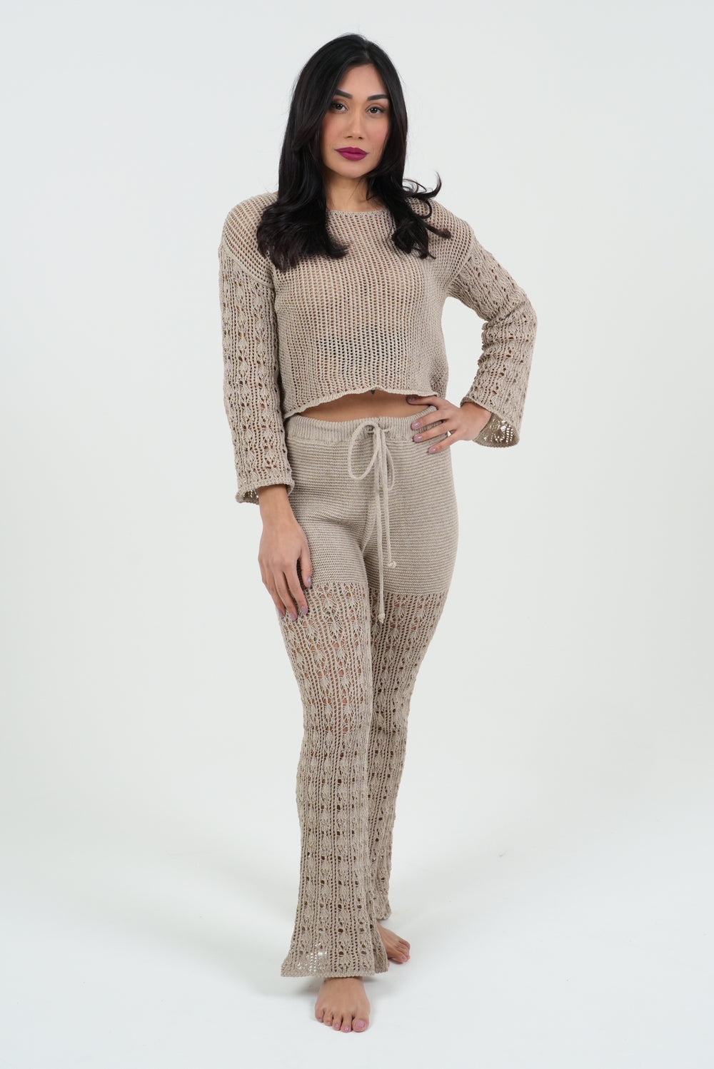 PANTALONE CROCHET DONNA FIORENZA AMADORI 25203