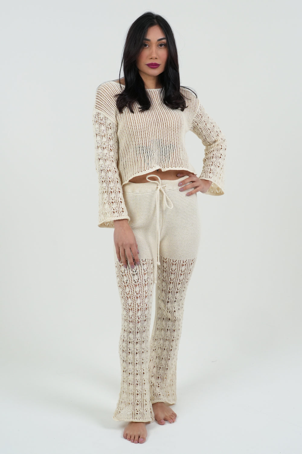 PANTALONE CROCHET DONNA FIORENZA AMADORI 25203