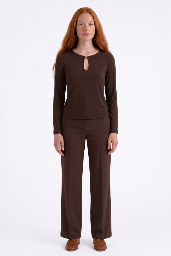 Maglia donna in costina modal Fiorenza Amadori M1733T83