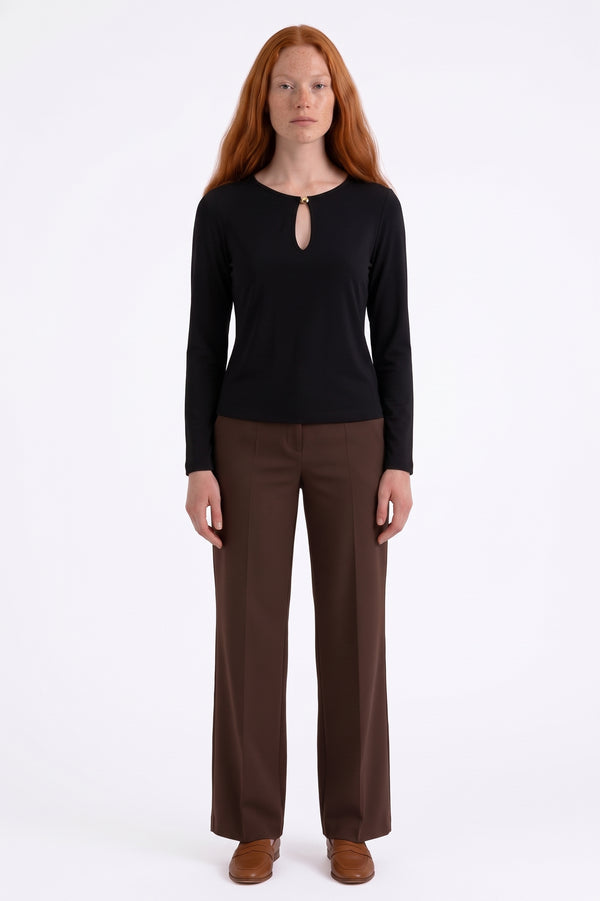 Maglia donna in costina modal Fiorenza Amadori M1733T83