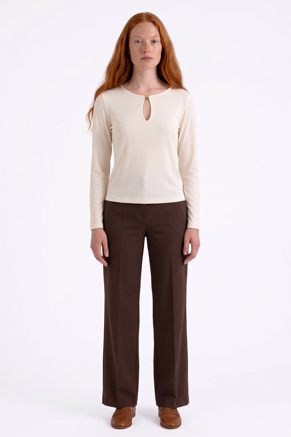 Maglia donna in costina modal Fiorenza Amadori M1733T83