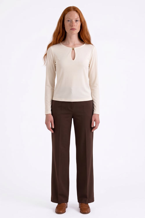 Maglia donna in costina modal Fiorenza Amadori M1733T83