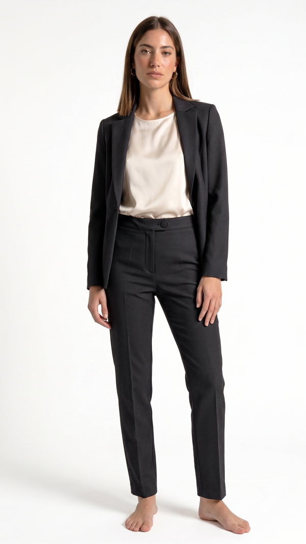 Pantalone lungo punto Milano Fiorenza Amadori P3295T16