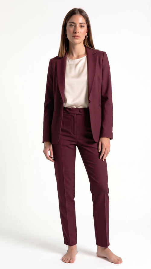 Pantalone lungo punto Milano Fiorenza Amadori P3295T16