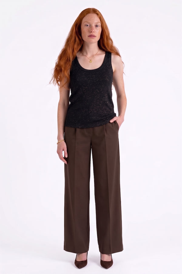 Canotta in lurex Fiorenza Amadori T6702T127