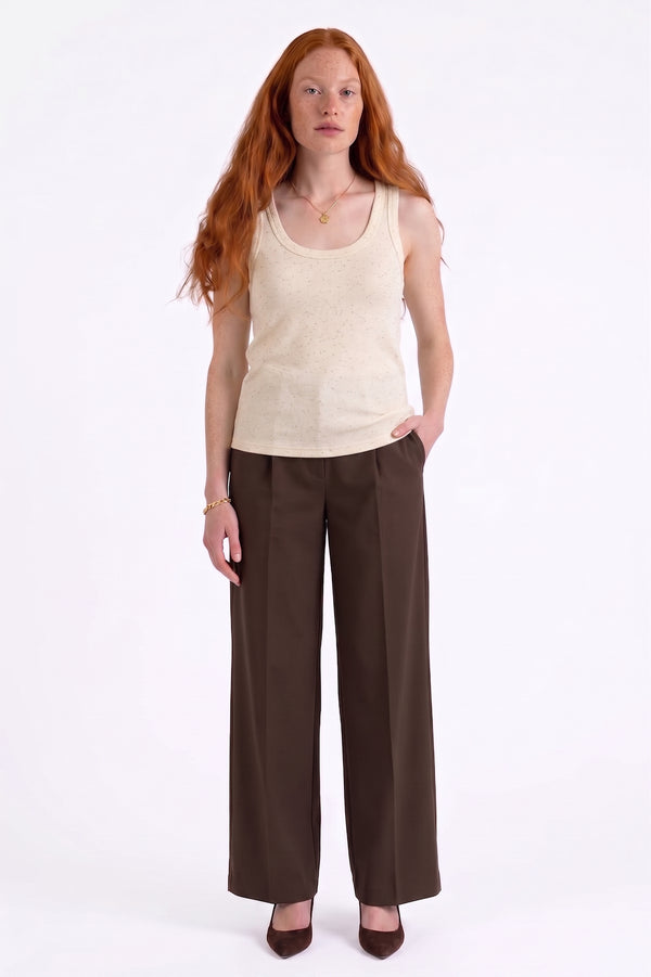 Canotta in lurex Fiorenza Amadori T6702T127