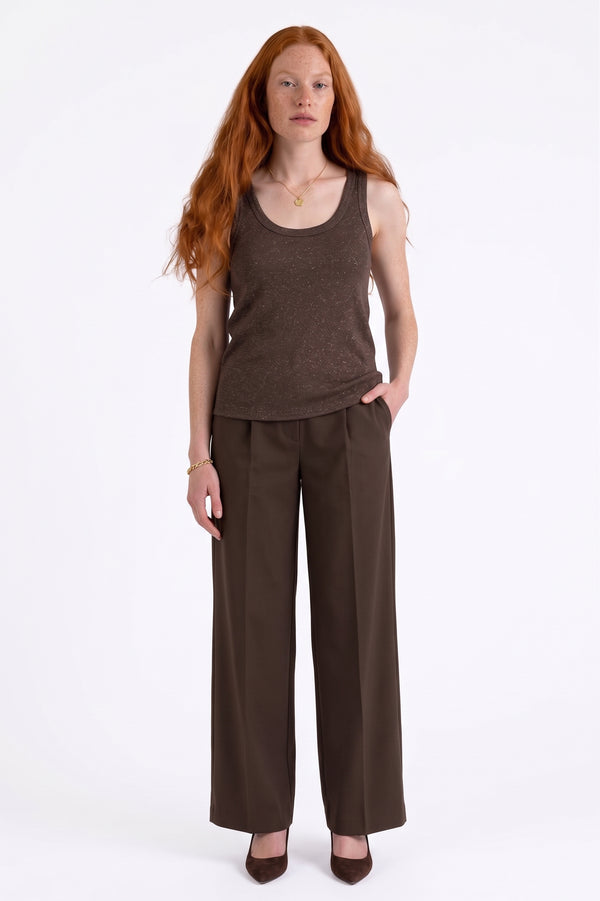 Canotta in lurex Fiorenza Amadori T6702T127