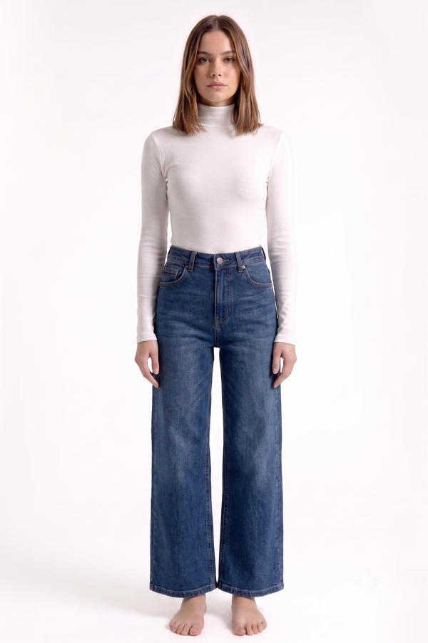 JEANS WIDE LEG FIORENZA AMADORI WH3627