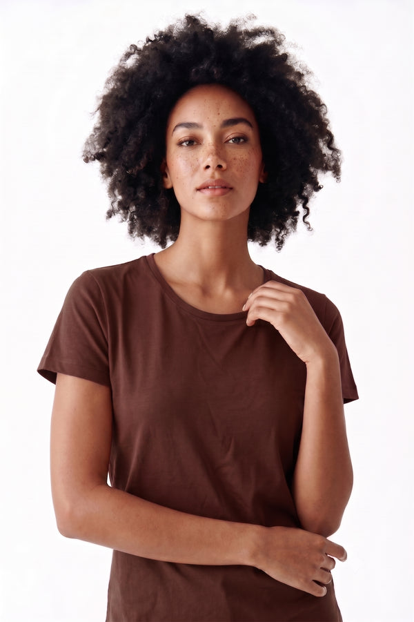 T-SHIRT BASICA GIROCOLLO FIORENZA AMADORI BSW050FA