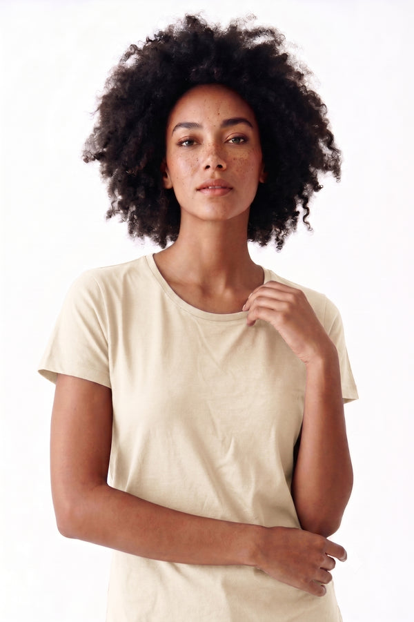 T-SHIRT BASICA GIROCOLLO FIORENZA AMADORI BSW050FA