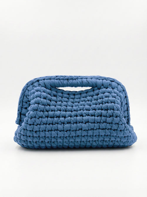 BORSA CROCHET ARTIGIANALE FIORENZA AMADORI ESSENZA 