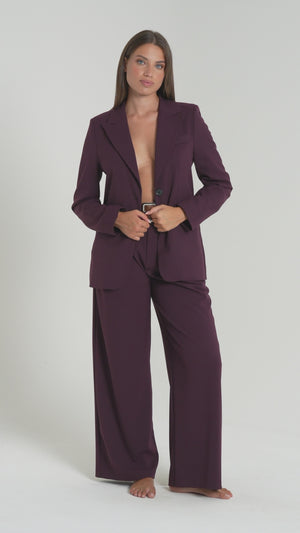 PANTALONE DONNA LUNGO ELEGANTE FIORENZA AMADORI L9320