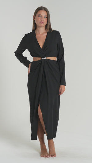 ABITO LUNGO DONNA IN TANCEL FIORENZA AMADORI LD196