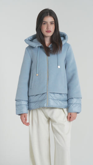 PIUMINO DONNA COLLO ALTO FIORENZA AMADORI HW106