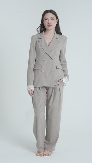 GIACCA BLAZER DOPPIOPETTO PIZZO FIORENZA AMADORI MG220.902