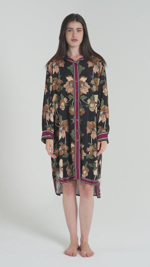 CHEMISIER DONNA FLOREALE FIORENZA AMADORI 34586