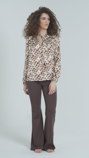 CAMICIA FANTASIA POIS FIORENZA AMADORI C6152F24