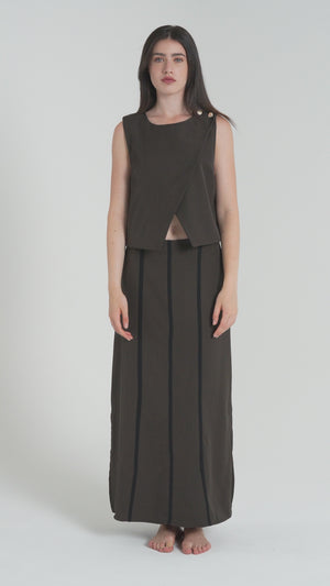 GILET DONNA INCROCIATO FIORENZA AMADORI 34456