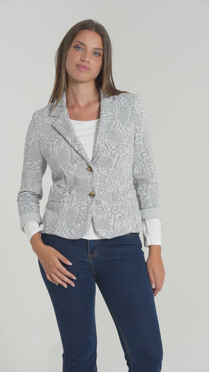 GIACCA BLAZER DONNA PITONATA FIORENZA AMADORI MG06E.655
