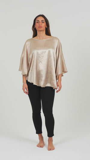 MAGLIA DONNA IN RASO MANICA AMPIA FIORENZA AMADORI 22593