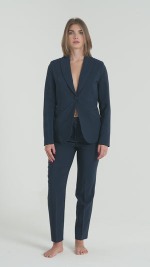 PANTALONE DONNA SLIM ELEGANTE FIORENZA AMADORI P3295T28