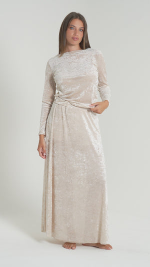 GONNA LUNGA DONNA IN CINIGLIA FIORENZA AMADORI L53031