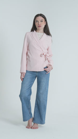 JEANS WIDE LEG CHIUSURA ASIMMETRICA FIORENZA AMADORI WH3387