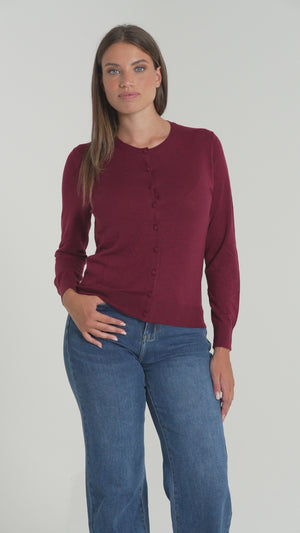 CARDIGAN COREANA DONNA MANICA LUNGA FIORENZA AMADORI 6210