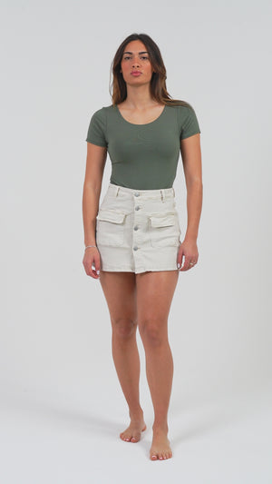 GONNA SHORT DONNA IN DENIM FIORENZA AMADORI KW-8562