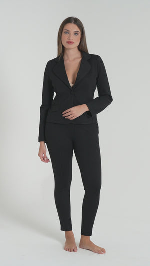 PANTALONE DONNA GESSATO FIORENZA AMADORI P3171